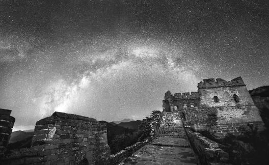 Galaxy of Jinshanling Great Wall