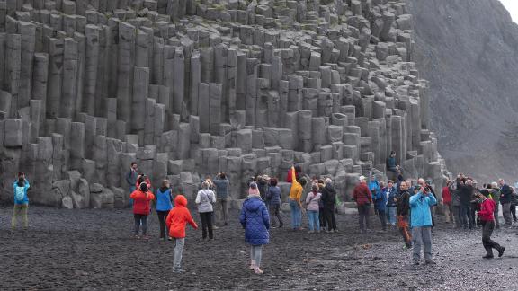 Iceland tourists