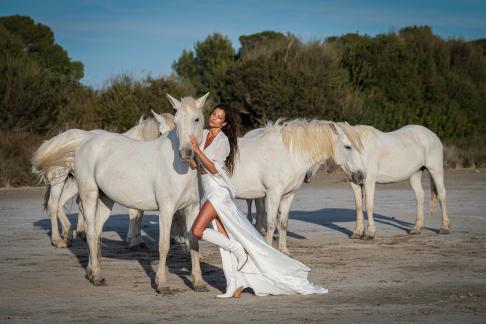 Vanessa and the horses 3