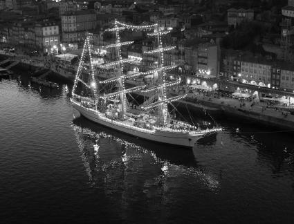 Porto Ship Evening