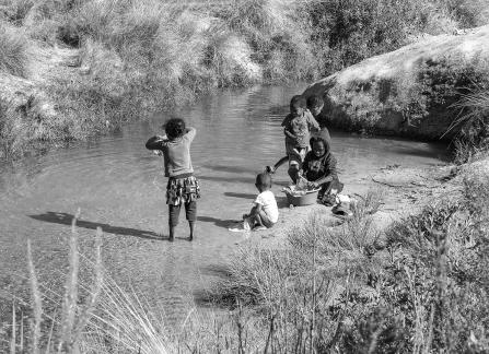 Children In River