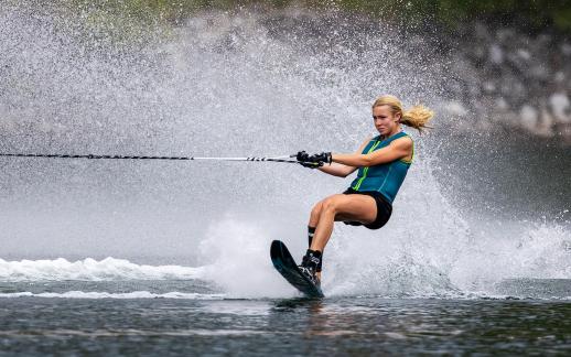 Waterski youngster