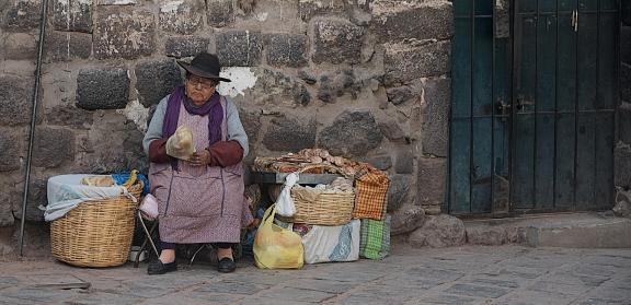 Street vendor Cusco