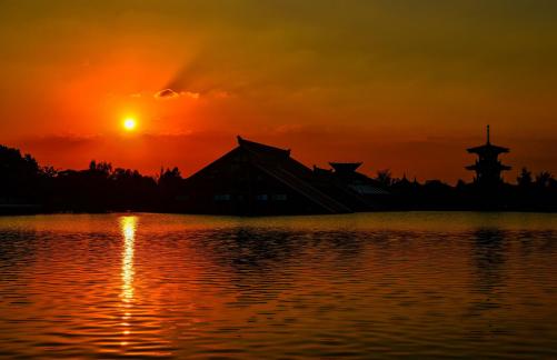Guangfulin sunset