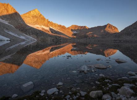 Feather Peak Alpenglow