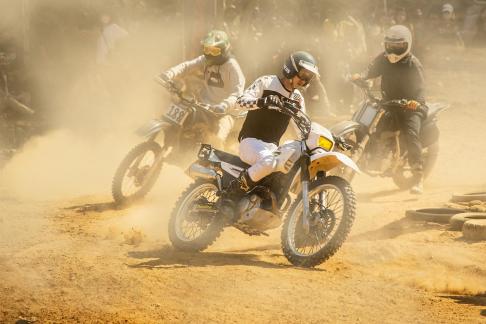 a offroad bike race