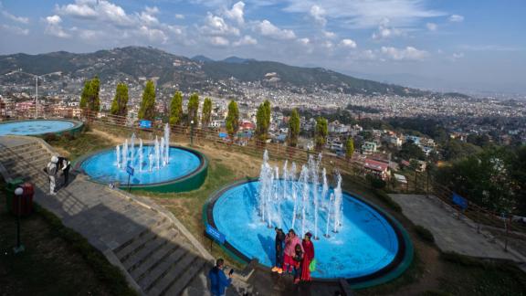 Changdragiri Hill water springs