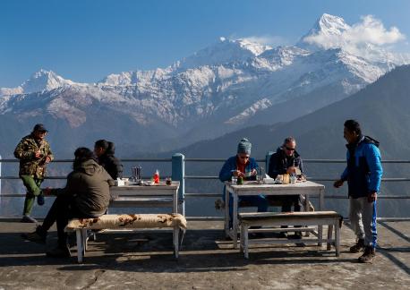 Breakfast in the sky