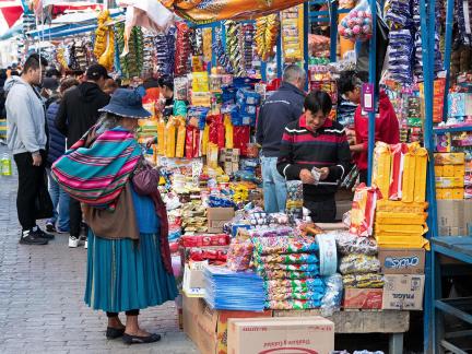 La Paz sidewalk