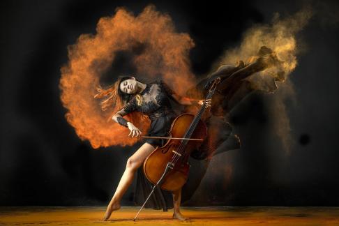 powder and violist1