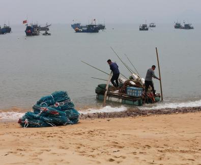 Fishing boats at sea 27