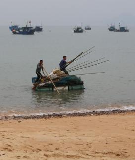 Fishing boats at sea 30