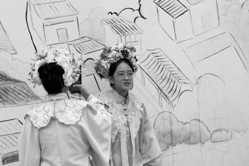 Hairpin Flower Beauty 10