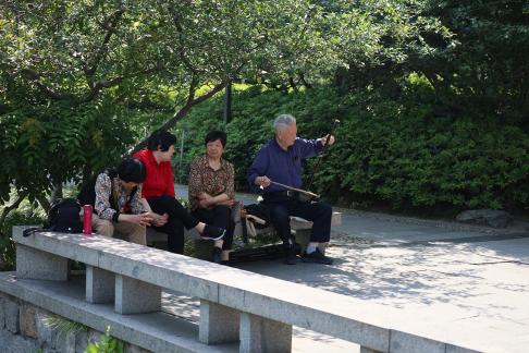 Leisure time in the park 1