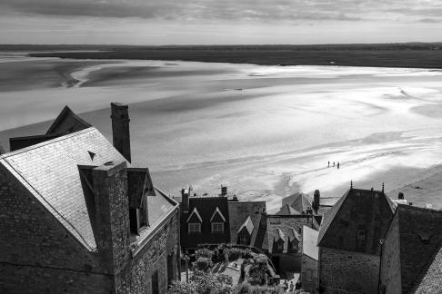Reflux at Mont Saint-Michele
