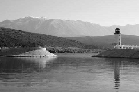 Harbor entrance