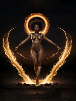 AI Black witch 0009