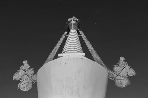 Snowy Mountain Stupa 23