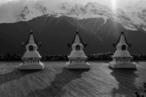 Snowy Mountain Stupa 24