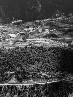 The winding mountain path 15