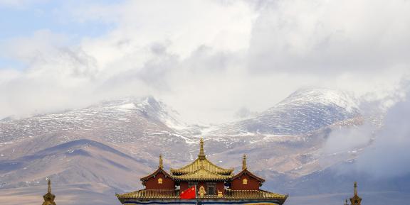 Snowy Temple 4