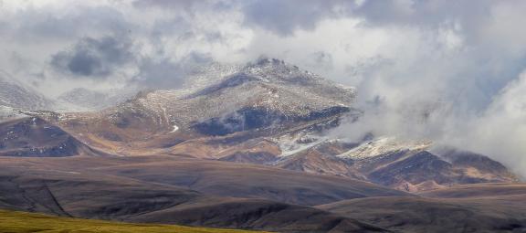 Cold Mountain White Clouds 5