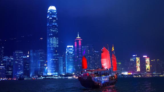 The Hong Kong night