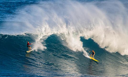 Surfing At Hawaii 105