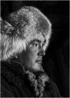 Young Kazakh Fur Hat