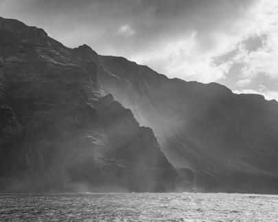 Napali coast light