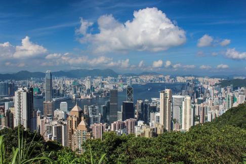 Victoria Harbour from the Peak