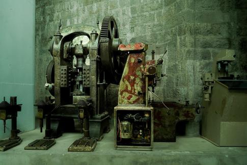 Old machines from the 1950s