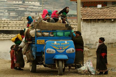 Going to the city to market