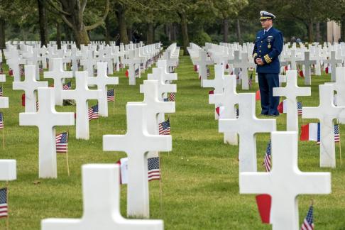 Omaha-beach cemetry
