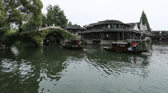 Crossing the Water Town Bridge 18