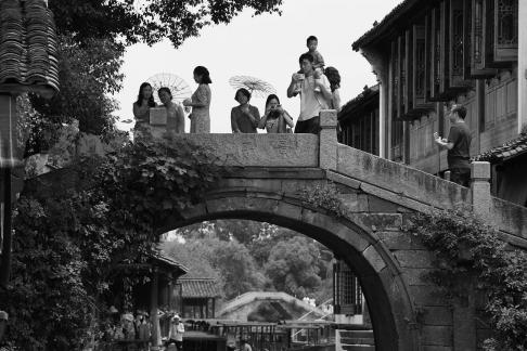 Crossing the Water Town Bridge 13
