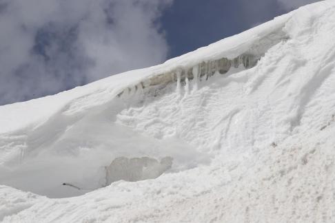 Empty field white painting 23