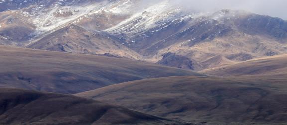 Cold Mountain White Clouds 6