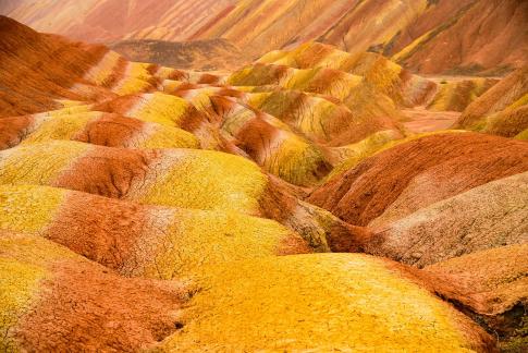 Zhangye Danxia landform