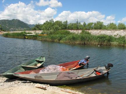 Montenegrin traditional boat