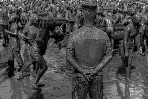 Touching your black scene