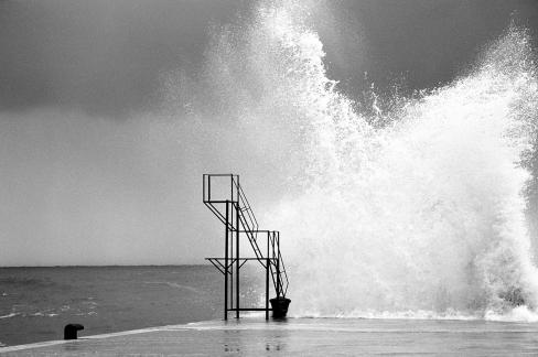 Bathed the waves 1