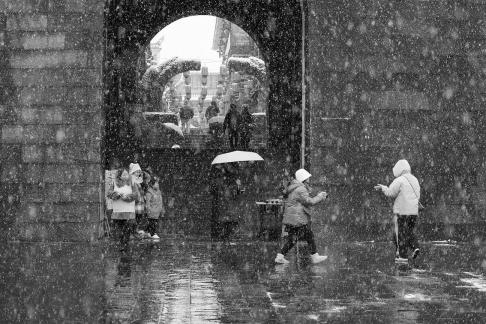 Snowflakes Dancing in the World 44