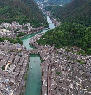 Rural Village by the Riverbank 16