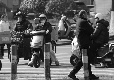 Walking down the street 12