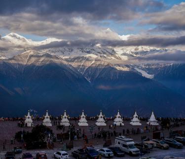 Snowy Mountain Stupa 37