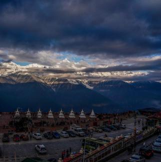 Snowy Mountain Stupa 38