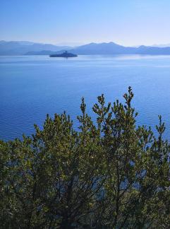 lake and mountain scenery 5