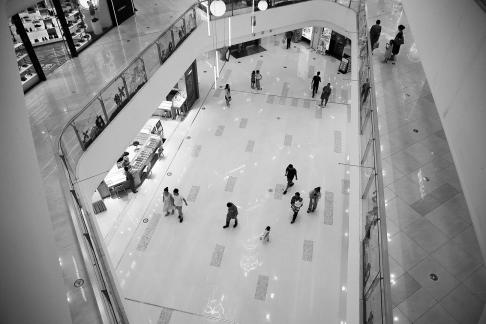 Strolling around the mall 35