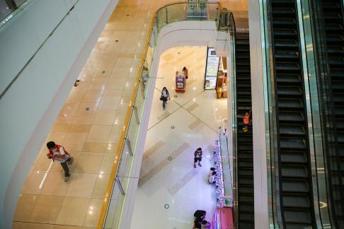 Strolling around the mall 41